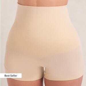 NWOT Shapermint Essentials High-Waisted Shaper Boyshort #18437 (L/G Beige)